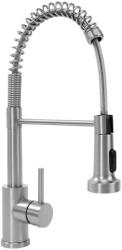 Rea REA-B0417 - COLIN mosogatócsaptelep kihúzható zuhanyfejjel, 42, 5 cm, nikkel REA-B0417 (RE0088)
