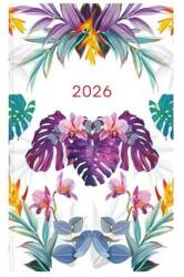 TopTimer Naptár, tervező, A5, heti, keskeny, TOPTIMER, "Joy", pálma (NKJ018PU) - jatekotthon