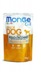 Monge Grill Dog Puppy & Junior - csirke, pulyka 100 g (149301)