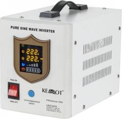 Kemot UPS Prosinus-500 Tiszta Szinusz Hullámú Inverter Töltési Funkcióval 12V 230V 500VA/300W (URZ3404) (URZ3404)