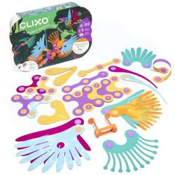 Clixo Păsări Tropicale - kit de construcție magnetic 22 piese (8-TRBD-TR22) Jucarii de constructii magnetice