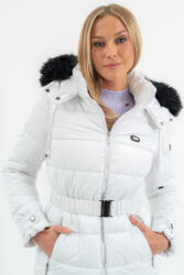budmil Női Téli Kabát, HOLLY25, Fehér, M