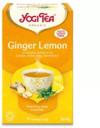 YOGI TEA Citrom Gyömbér Bio Tea (Ginger - Lemon) [17 Filter] - diszkontital