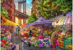Bluebird Puzzle 90914 - Flower Market Brooklyn - 1000 db-os puzzle (90914)
