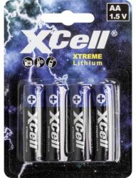 XCell XTREME FR6/L91 Ceruzaelem Lítium 1.5 V 4 db (145873) (145873) (145873)