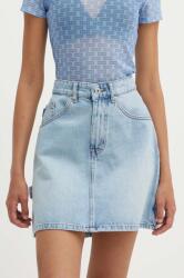 HUGO Blue farmer szoknya mini, egyenes, 50517274 - kék S