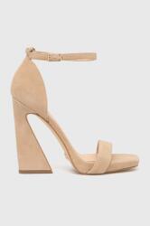 Guess szandál Morra bézs - bézs Női 40