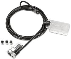 Kensington K62316WW Universal 3 az 1-ben visszaállítható kombinációs laptopzár (K62316WW) - iconink