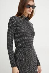 PINKO felső fekete, női, nyomott mintás, 104453 A288 - fekete S