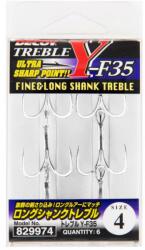 Decoy Hármas Horog Decoy Y-F35 Long Shank #2microbarb (829981)