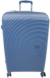 Touareg négykerekű kör bordás, bővíthető szürkéskék közepes bőrönd-TG8002-szürkéskék M