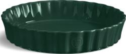 Emile Henry Formă de tartă Emile Henry adâncă, ceramică, verde, 28 cm (EH076028)