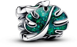 Pandora zöld könnyezőpálma-levelek charm - 793332C01 (793332C01)