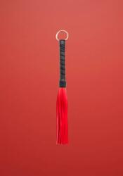 Latetobed - Mini korbács (piros) - 28cm