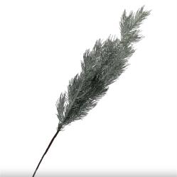 Fenyőág műanyag 70cm zöld havas 1db