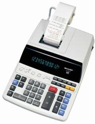 Sharp Számológép, szalagos, 12 számjegy, 2 színű nyomtató, SHARP EL-2607LG (EL2607LG / EL2607V) - kellekanyagonline