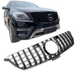  Mercedes Benz ML W166 2012-2015 lakk fekete hűtőrács Panamerica AMG GT stílusban
