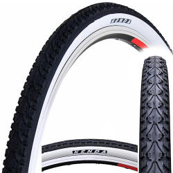 Kenda Anvelopa Kenda Khan K935 28x1.75, 28x1-5 8 x 1-3 4, 700x45C, culoare negru cu banda alba (O106)