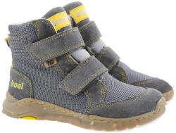 Koel Silas TEX Dark Grey Bélelt Vízálló Bakancs - barefootpoint - 30 700 Ft