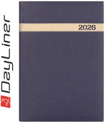 Dayliner Határidőnapló The Boss A5 napi, fehér lapokkal kék Dayliner 2026 (57941) - irodasziget