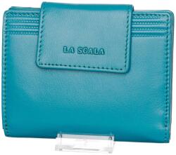 La Scala türkizkék női bőr pénztárca (TGN11259 TURQUOISE)