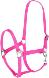 Kerbl Hippo nylon kötőfék - rózsaszín, xfull