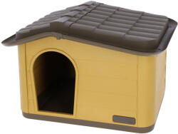 Kerbl Paola Eco macskaház - sárga/fekete, 60 x 51 x 41 cm