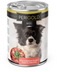 PERIGOLD Basic kutyakonzerv - májas íz, 1240 g