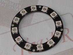  NeoPixel gyűrű RGB LED-sor (12x RGB LED, WS2812) (T91927)
