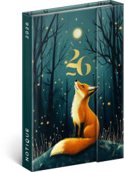 Mágneses zsebnaptár, 2026. évi, Fox