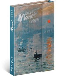  Mágneses zsebnaptár, 2026. évi, Claude Monet