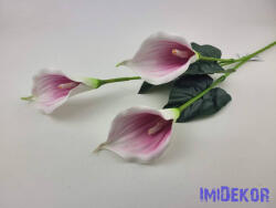  Polifoam kála 3 fejes ág 83cm - Mályvás