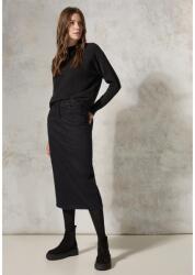 Cecil OTLT Szoknya - Style Denim Skirt Maxi Black 2410