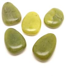 R. M. ékszer Átfúrt Jáde nefrit világos zöld csepp medál (022344)