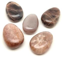 R. M. ékszer Átfúrt Holdkő fekete csepp medál (022342)