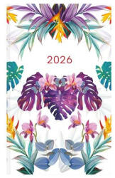 TopTimer Naptár, tervező, A5, heti, keskeny, TOPTIMER, "Joy", pálma (26T018J-105)