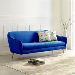  Canapea Prestige 194x83x86 cm Catifea Albastru (cod AF 2462-42) (C456) Canapea