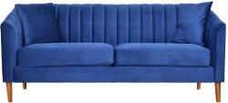  Canapea Belle 208x80x85 cm Material Catifea Albastru (cod AF 2425) (C567) Canapea