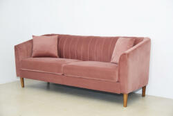  Canapea Belle 208x80x85 cm Material Catifea Roz (cod AF 2425) (C568-8224) Canapea