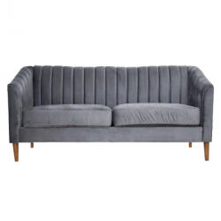  Canapea Belle 208x80x85 cm Material Catifea Gri (cod AF 2425) (CC570) Canapea