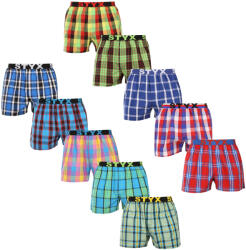 Styx 10PACK Boxeri largi bărbați Styx elastic sport multicolor (10B110110) M (182408)