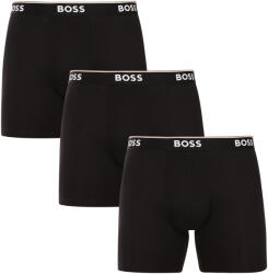 BOSS 3PACK boxeri bărbați BOSS negri (50538142 001) L (181497)