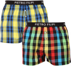 Pietro Filipi 2PACK Boxeri largi bărbați Pietro Filipi multicolori (2PGV2) 5XL (181265)