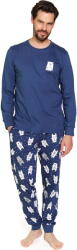 Doctor Nap Pijama bărbați DOCTOR NAP PMB. 7373 DEEP BLUE: XXL (PMB.7373.DEEP_BLUE XXL)