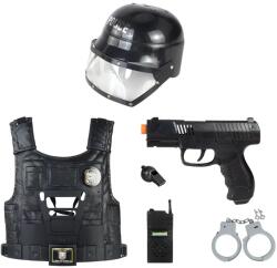 Mappy rendőr szett sisakkal és 5 kiegészítővel