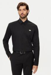 KARL LAGERFELD Férfi ing, Karl Lagerfeld, 304305535, Pamut, L INTL, Fekete (0000304305535_L)
