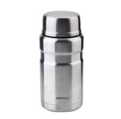 Berlinger Haus Thermos Kinghoff, Acél, Ellenálló, 0, 75 l, Ezüst