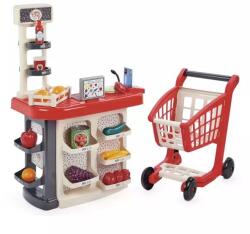 Ecoiffier Écoiffier: Piactér bevásárlókocsival - 20 darabos (7900001676) - jatekbolt