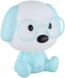 GLOBO Puppy éjjeli lámpák gyerekeknek 1x1 W kék 21761B (21761B)