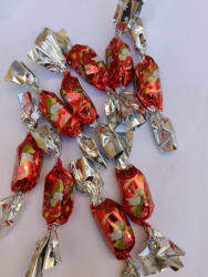  Karácsonyi eper-tejszin izű szaloncukor 25 dkg